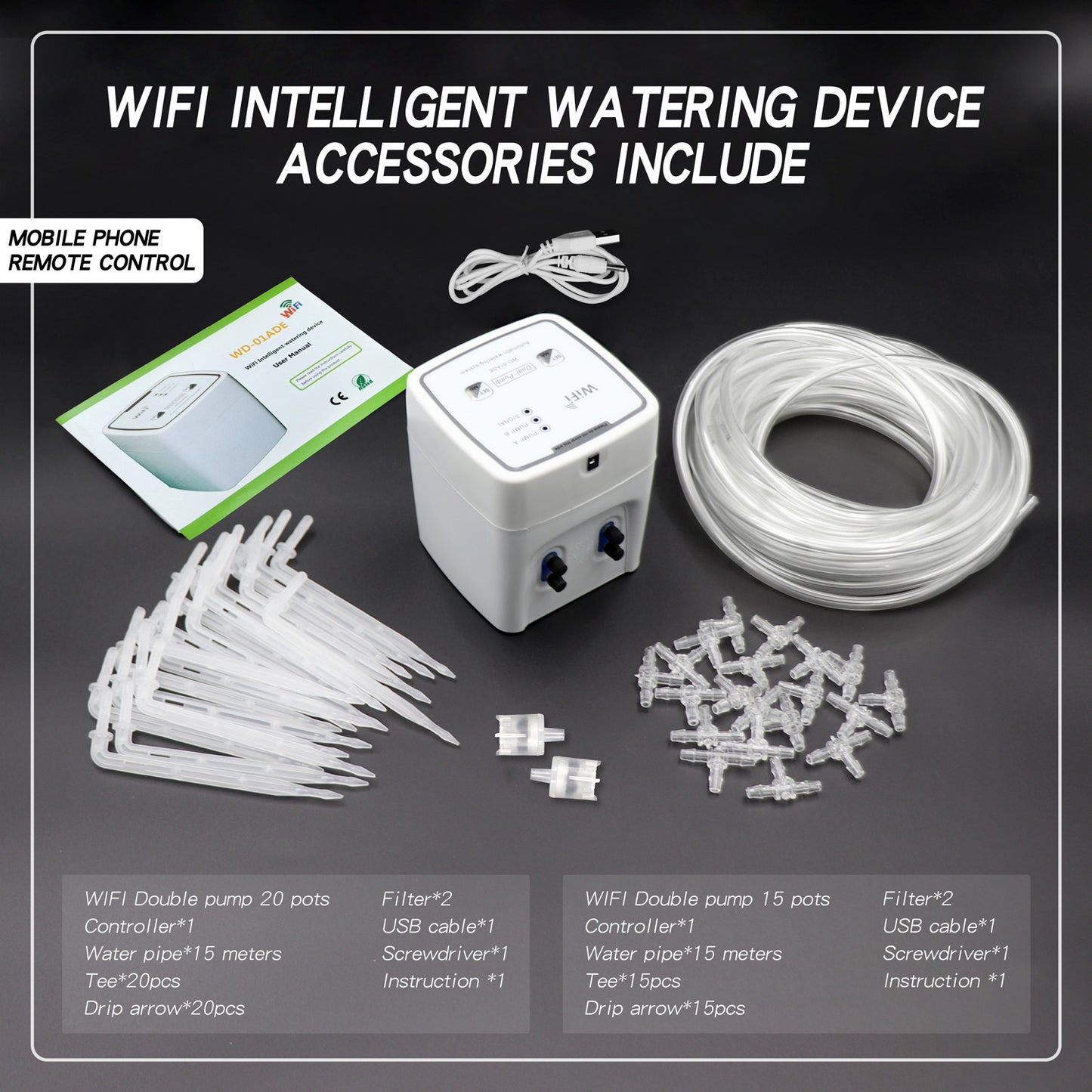 Smart WaterFlow – מערכת השקיה חכמה שמשקה עציצים במקומך