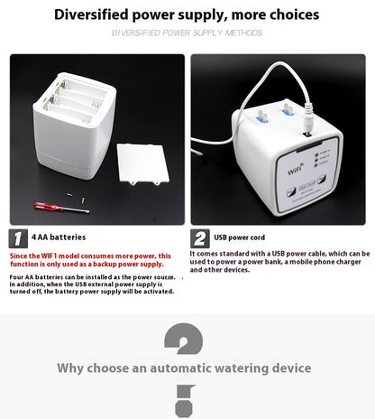 Smart WaterFlow – מערכת השקיה חכמה שמשקה עציצים במקומך